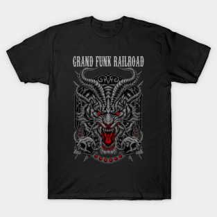 GRAND FUNK RAILROAD BAND MERCHANDISE T-Shirt